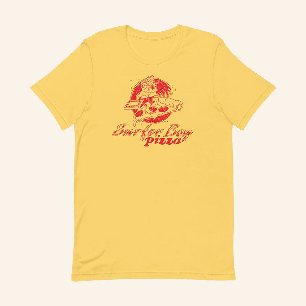 Stranger Things Merch Surfer Boy Pizza Logo T-Shirt Gifts For Girlfriend - Lily Birch Market