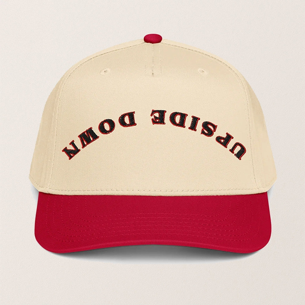 Stranger Things Season 5 Upside Down Embroidered Hat Stranger Things Merch Fan Gifts - Lilybirchmarket