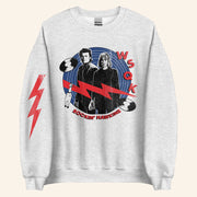 Stranger Things WSQK Merch Stranger Things WSQK Rockin' Hawkins Sweatshirt Gifts For Him - Lilybirchmarket