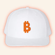 Strategy Merch Bitcoin Embroidered Trucker Snapback Hat Birthday Gift Ideas For Husband - Lilybirchmarket