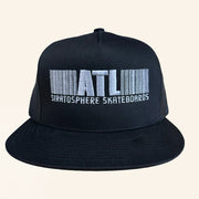 Stratosphere Skateboards Merch Stratosphere Barcode Embroidered Trucker Hat Snapback - Lilybirchmarket