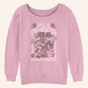 Strawberry Shortcake Merch Strawberry Shortcake Life Is Delicious Poster Sweatshirt Her Gifts - Lilybirchmarket