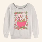 Strawberry Shortcake Merch Strawberry Shortcake Tarot Frame Sweatshirt Gift Ideas For Her - Lilybirchmarket