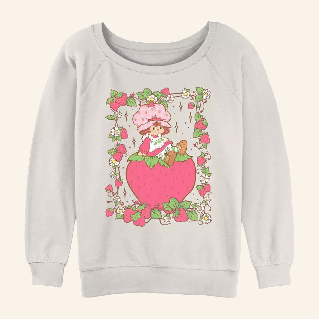 Strawberry Shortcake Merch Strawberry Shortcake Tarot Frame Sweatshirt Gift Ideas For Her - Lilybirchmarket
