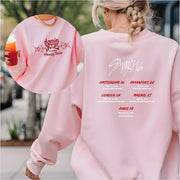 Stray Kids Europe Tour 2025 Sweater Shirt Stray Kids 4 SweaT-shirt Gifts For Fans Trendy Merch - Lilybirchmarket