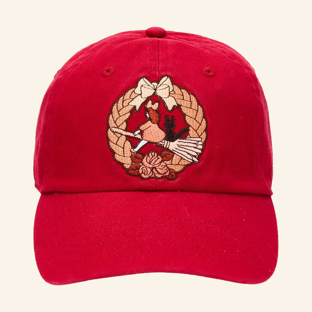 Studio Ghibli Merch Kiki's Delivery Service Bread Wreath Embroidered Hat Gifts Ideas For Her - Lilybirchmarket