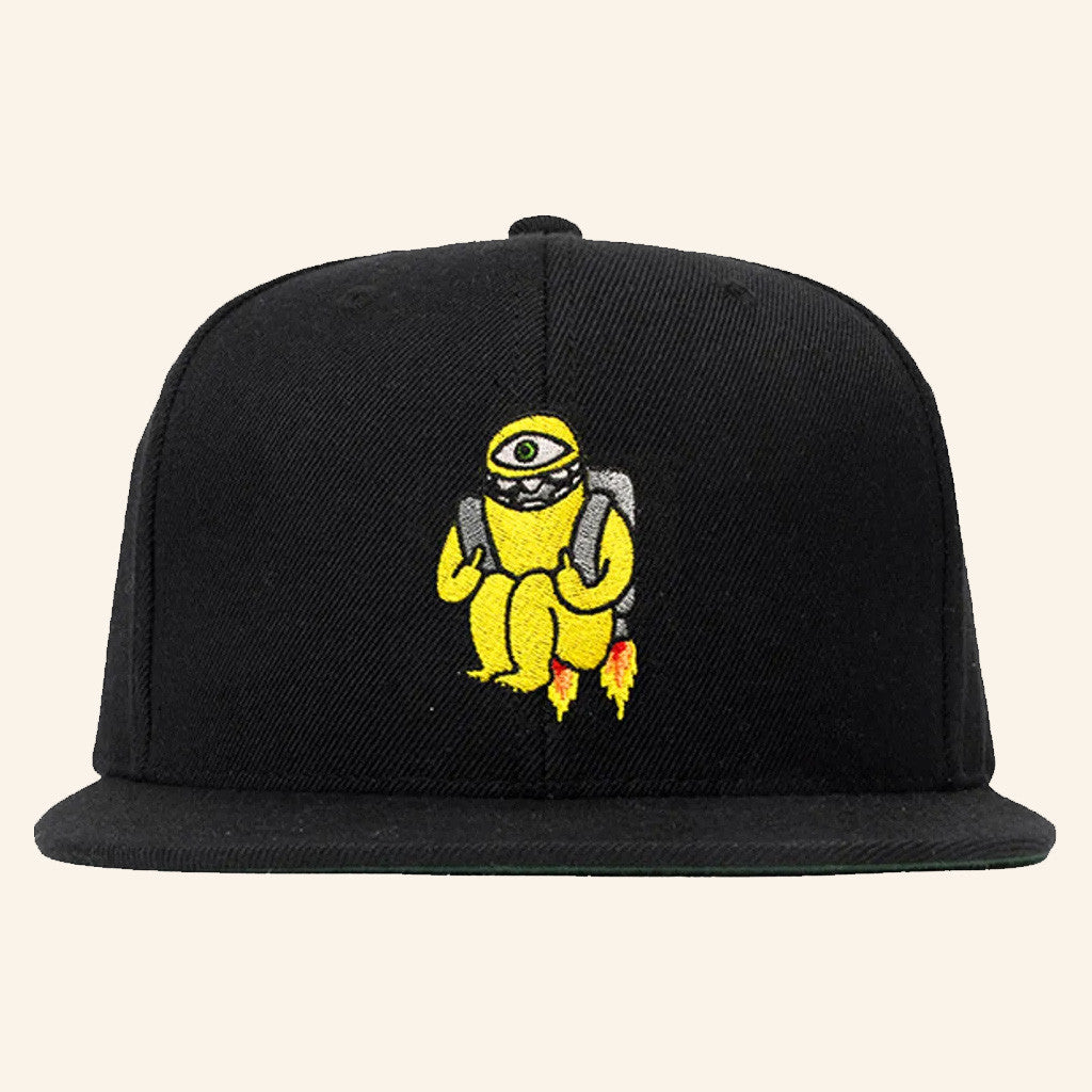 Subtronics Merch Cyclops Snapback Hat Embroidered Gifts Ideas For Brothers - Lilybirchmarket