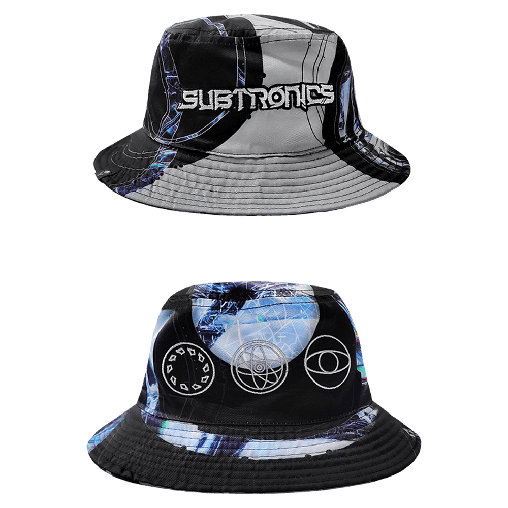 Subtronics Merch Subtronics Tesseract Bucket Dad Father's Day Hat Gifts For DJ Fans - Lilybirchmarket