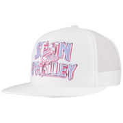 Suga Sean Merch UFC White Sean O'Malley Quasar Snapback Hat Best Father's Day Special Gifts - Lilybirchmarket