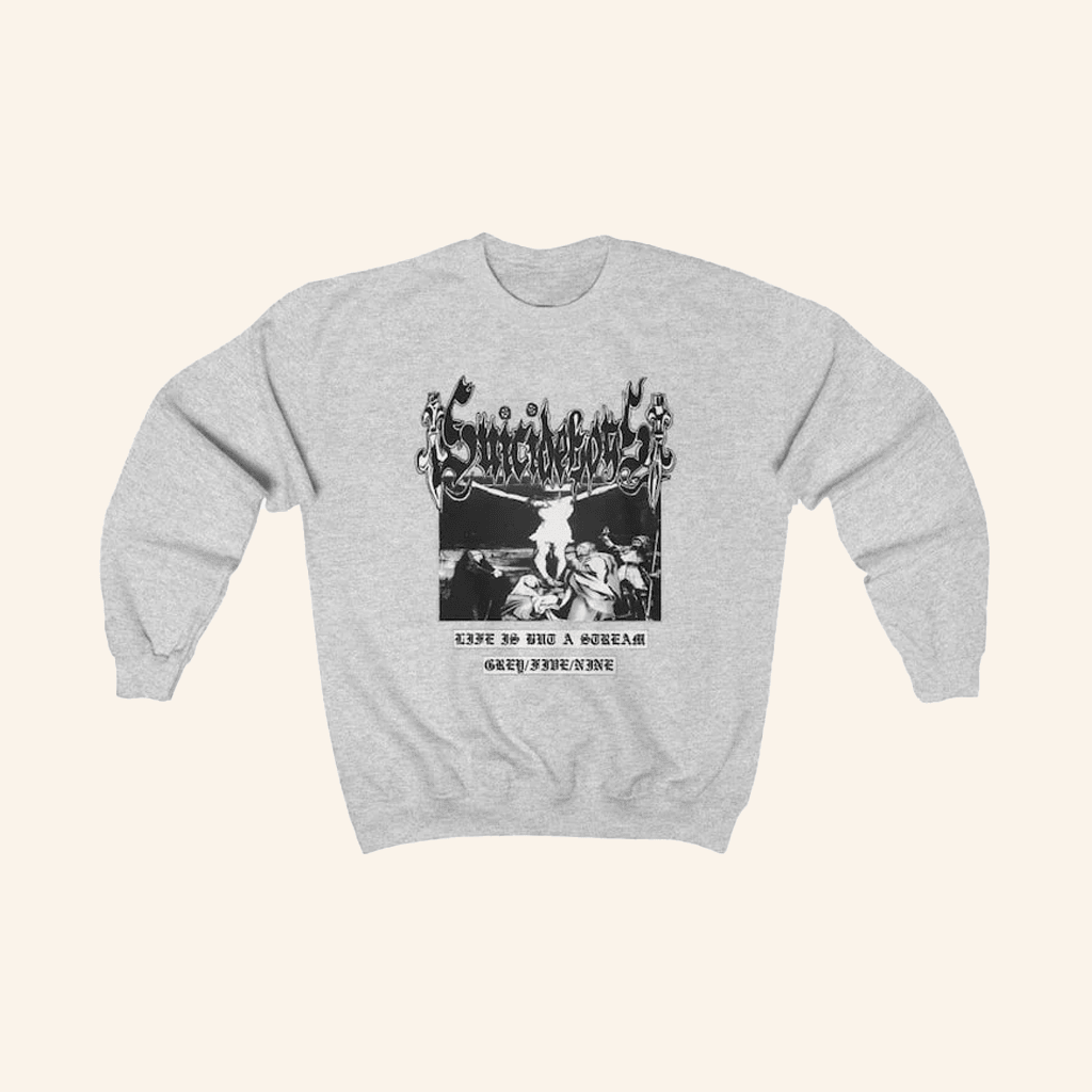 Suicide boys Gray Sweatshirt - Lilybirchmarket