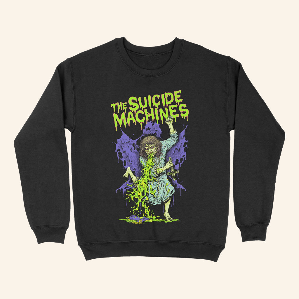 Suicide Machines Detroit Merch Skanking Regan Crewneck Sweatshirt Gifts For Him - Lilybirchmarket