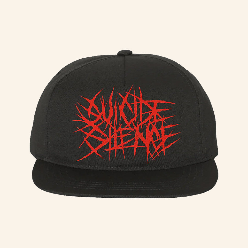Suicide Silence Merch Suicide Silence Red Logo Embroidered Snapback Hat Gifts For Him - Lilybirchmarket