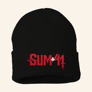 SUM 41 Merch Canada 2022 Maple Beanie Birthday Gifts For Rock Lovers - Lilybirchmarket