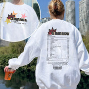 Sunburn Album Tracklist Dominic Fike Sweatshirt Dominic Fike Merch Gifts For Music Fans - Lilybirchmarket