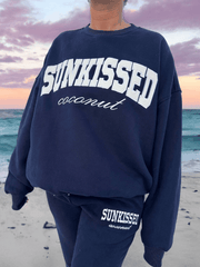 Sunkissed Coconut Sweatshirt Best Mothers Day Gifts Father's Day Gift for Him - Lilybirchmarket