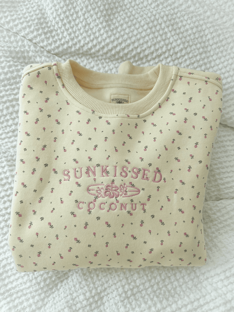 Sunkissed Coconut Sweatshirt Sunkissed Coconut Merch Cute Mothers Day Gifts - Lilybirchmarket