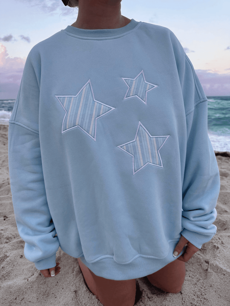 Sunkissed Coconut Sweatshirt Sunkissed Coconut Stars Sweatshirt Mothers Day Present Ideas - Lilybirchmarket