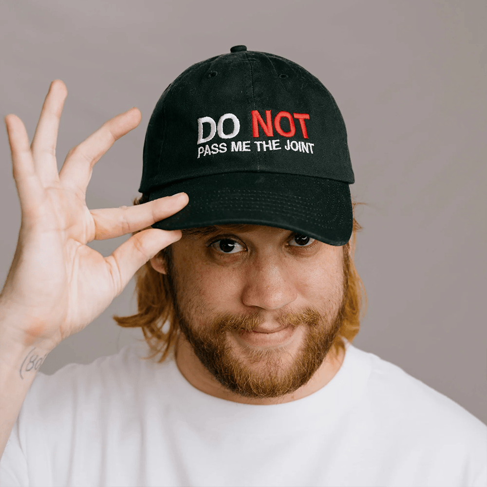 SuperMega Merch Embroidered Do Not Pass Me The Joint Hat Top Father's Day Gifts - Lilybirchmarket