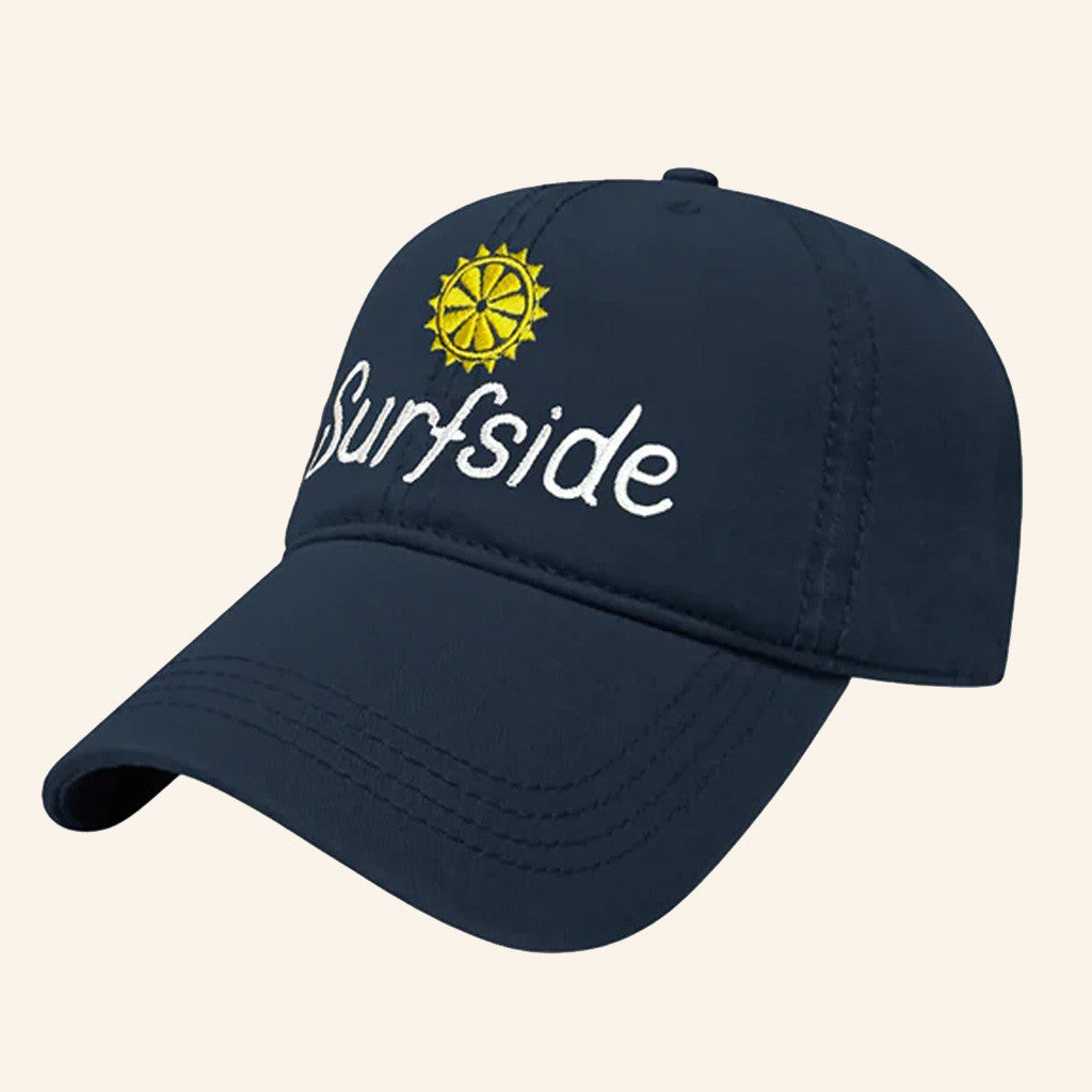 Surfside Merch Surfside Embroidered Hat Navy Gifts For Friend - Lilybirchmarket
