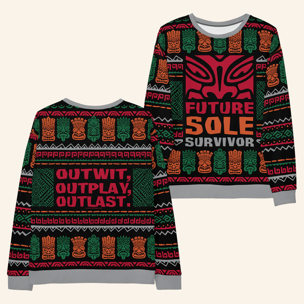 Survivor Merch Survivor Future Sole Survivor Sweatshirt Christmas Presents For Him - Lilybirchmarket