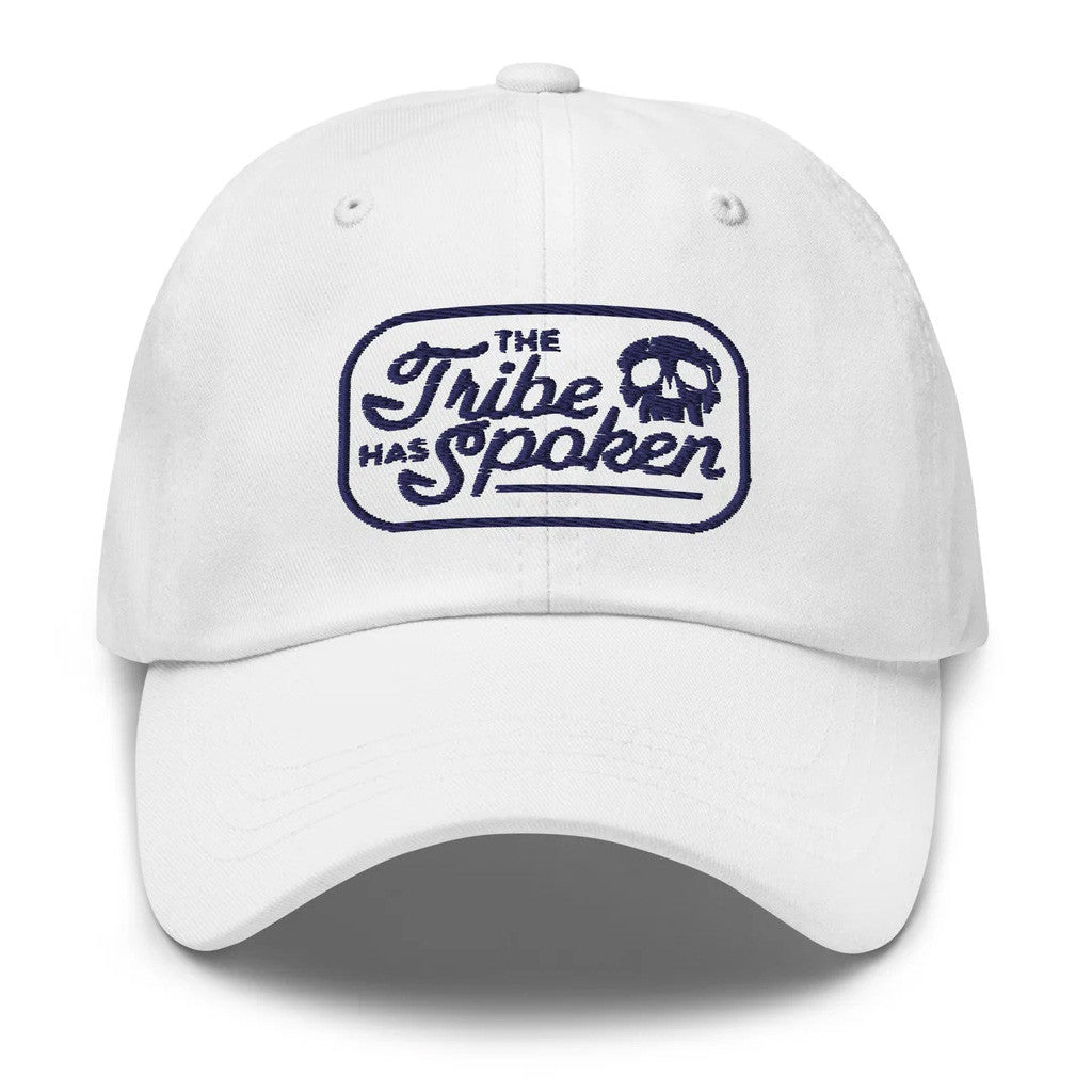 Survivor Merch Survivor The Tribe Skull Embroidered Hat Birthday Gift For Husband - Lilybirchmarket