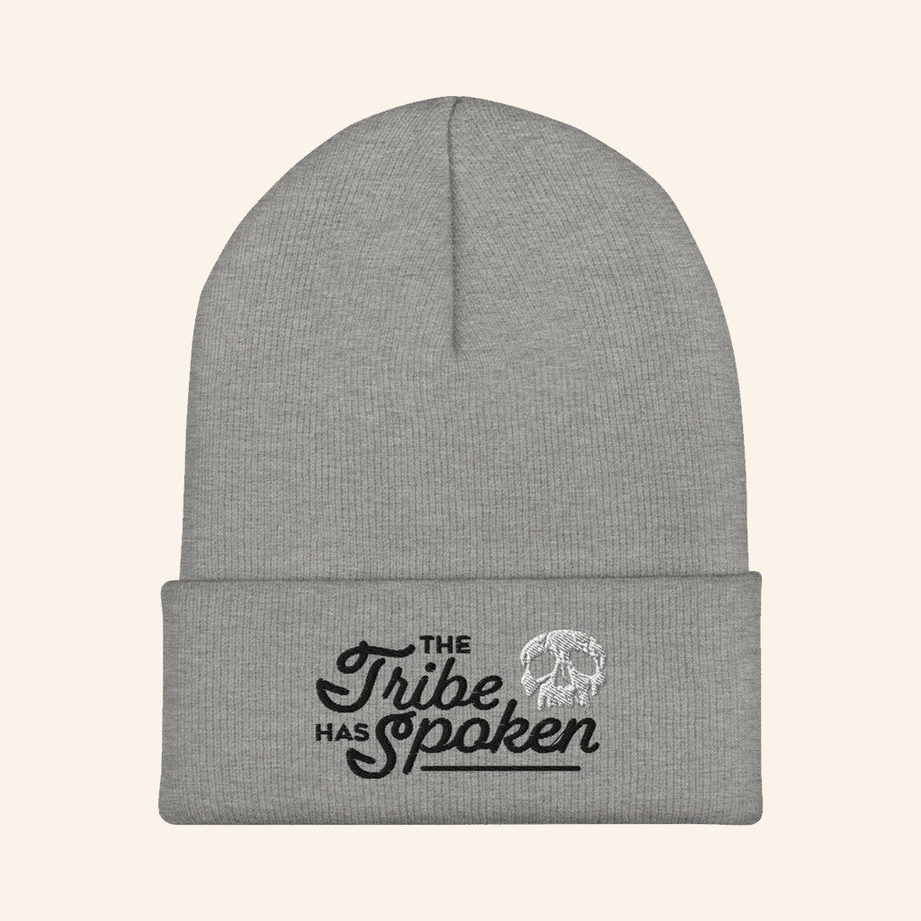 Survivor Merch The Tribe Has Spoken Embroidered Beanie Good Gifts For Husband - Lilybirchmarket