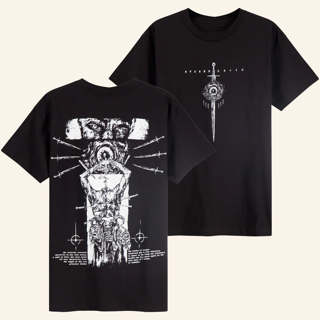 Svdden Death Merch Curse Of Blades T-Shirt Best Gifts For Music Lovers - Lily Birch Market