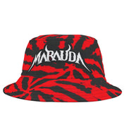 SVDDEN DEATH Merch Marauda And Svdden Death Red Black Tie Dye Bucket Hat Gifts For Music Lovers - Lilybirchmarket