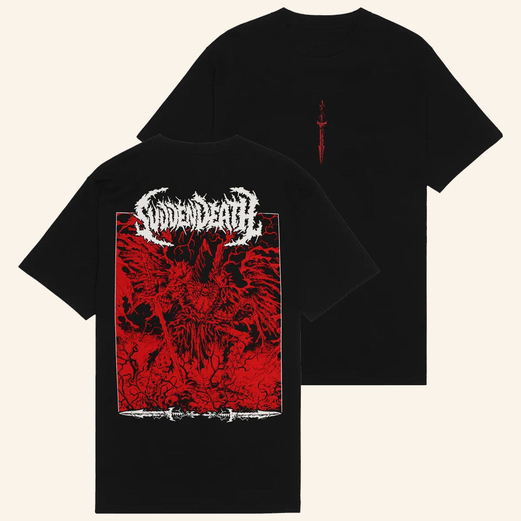 Svdden Death Merch Sorcerer Black T-Shirt Unique Gifts For Music Lovers - Lily Birch Market