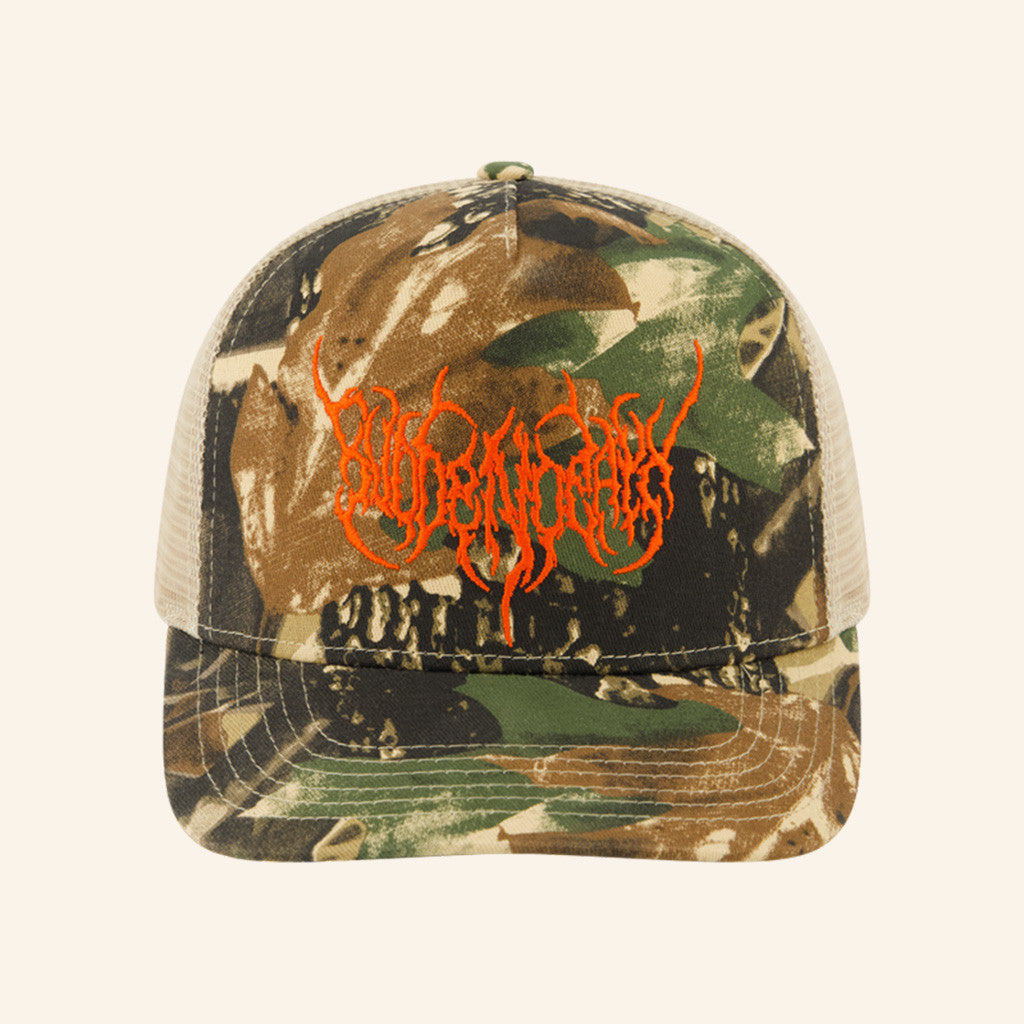 Svdden Death Merch Svdden Death Camo Trucker Hat Gifts For Father - Lilybirchmarket