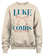 Sweatshirt 2024 Luke Combs X Nicole Summer Luke Combs Beach Club, Premium Sweaer Gifts For Him - Lilybirchmarket