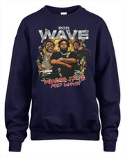 Sweatshirt Official Black Rod Wave Where Tf Is Rod Wave Photo Premium Sweaer Gifts For Friends - Lilybirchmarket