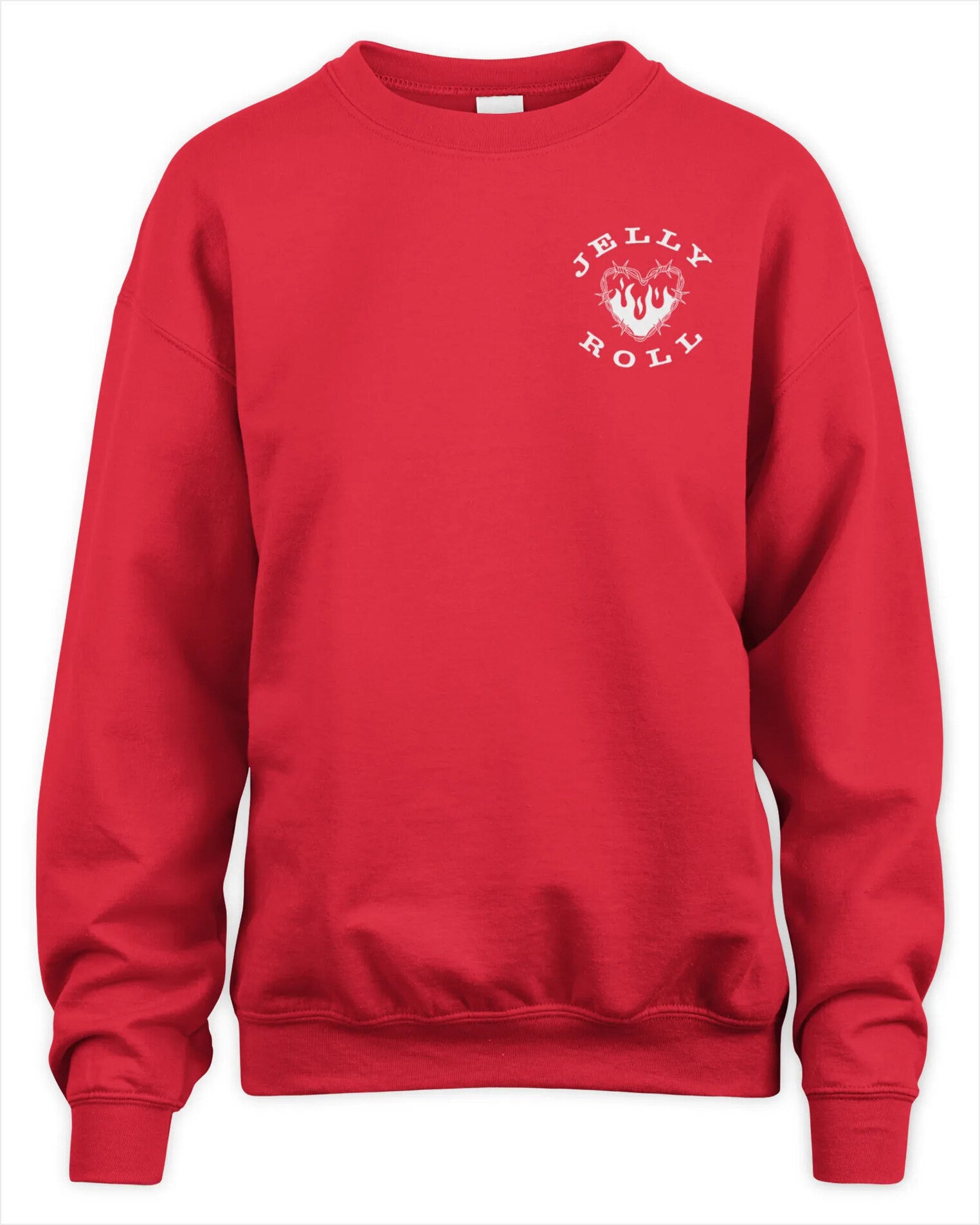 Sweatshirt Official Jelly Roll Merch Son Of A Sinner Red Premium Sweaer Gifts For Brother - Lilybirchmarket