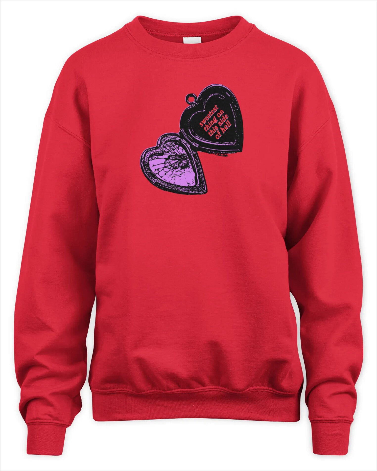 Sweatshirt Olivia Rodrigo Sweetest Thing On This Side Of Hell Official Premium Sweaer Gifts For Brother - Lilybirchmarket