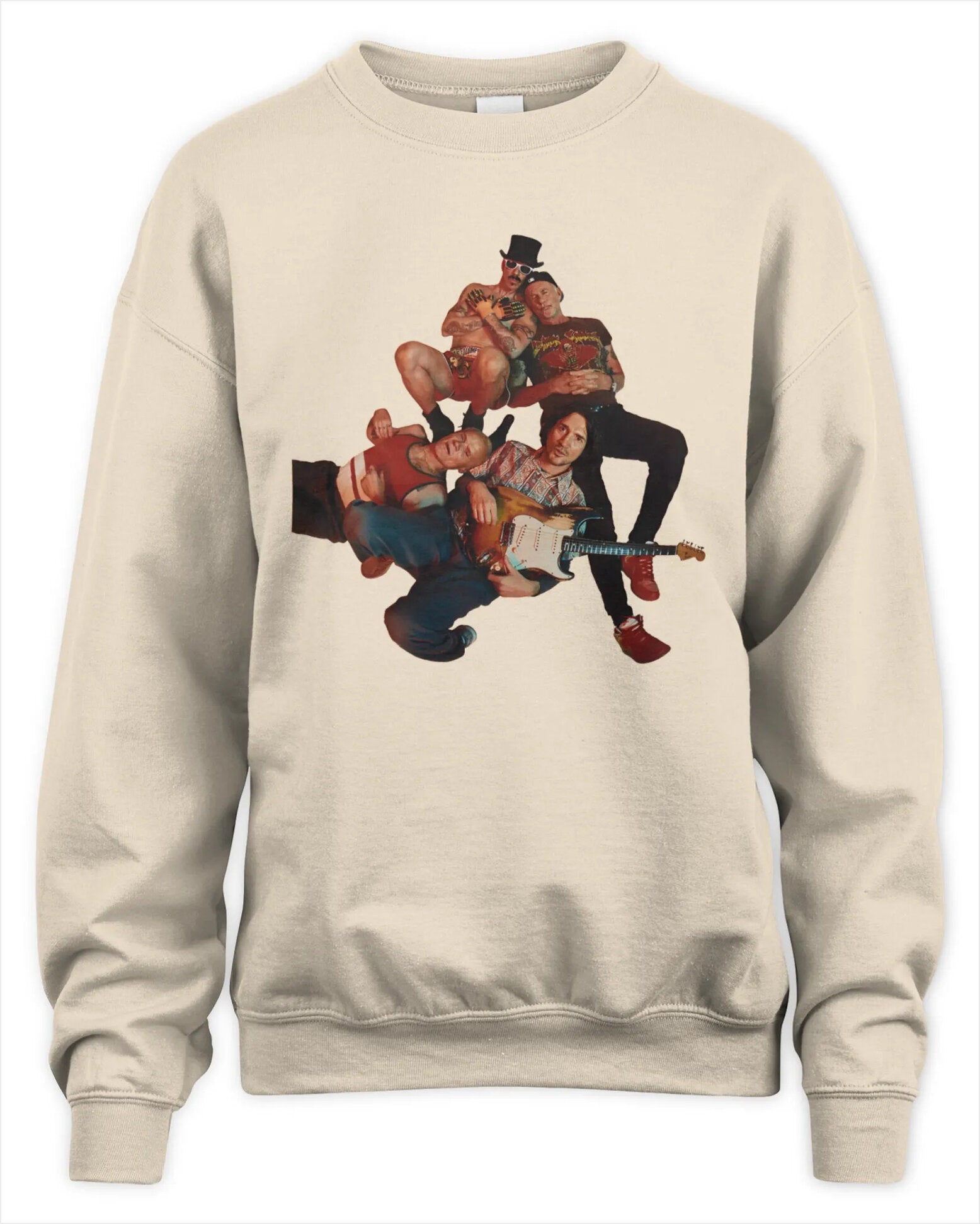 Sweatshirt Red Hot Chili Peppers Tour Merch 2023 Sexy Time, Premium Sweaer Gifts For Brother - Lilybirchmarket