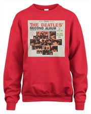 Sweatshirt The Beatles Official Store The Beatles Second Album Cover Premium Sweaer Gifts For BFF - Lilybirchmarket