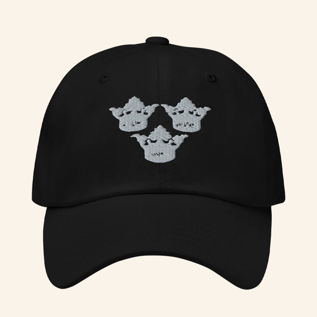 Swedish House Mafia Merch Embroidered 3 0 Crowns Hat Good Gifts For Rock Lovers - Lilybirchmarket