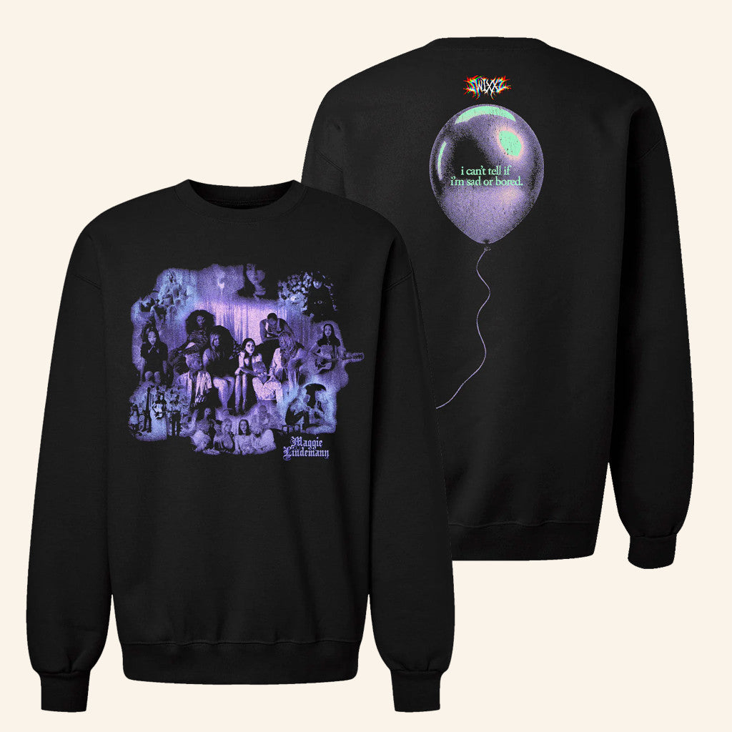 Swixxz Merch I Can't Tell If I'm Sad Or Bored Sweatshirt Maggie Lindemann Merch Gifts For Fans - Lilybirchmarket