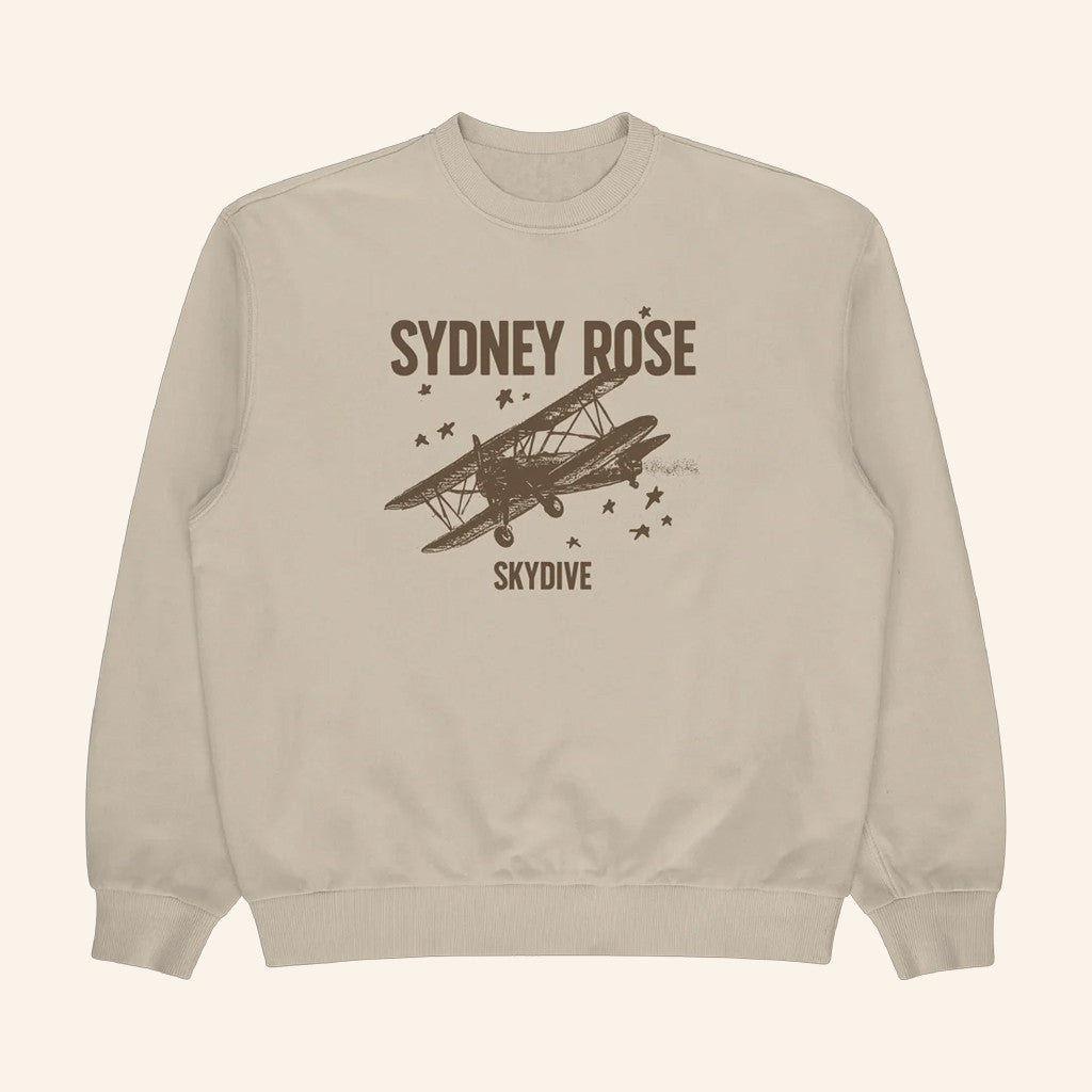 Sydney Rose Merch Skydive Sweatshirt Best Gifts For Music Lovers - Lilybirchmarket