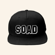 System Of A Down Merch Tour 2025 SOAD Hollywood Logo Embroidered Snapback Hat Dad Gifts - Lilybirchmarket
