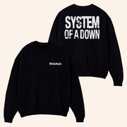 System Of A Down Merch Tour 2025 SOAD Thermal Crewneck Sweatshirt Gifts For Him - Lilybirchmarket