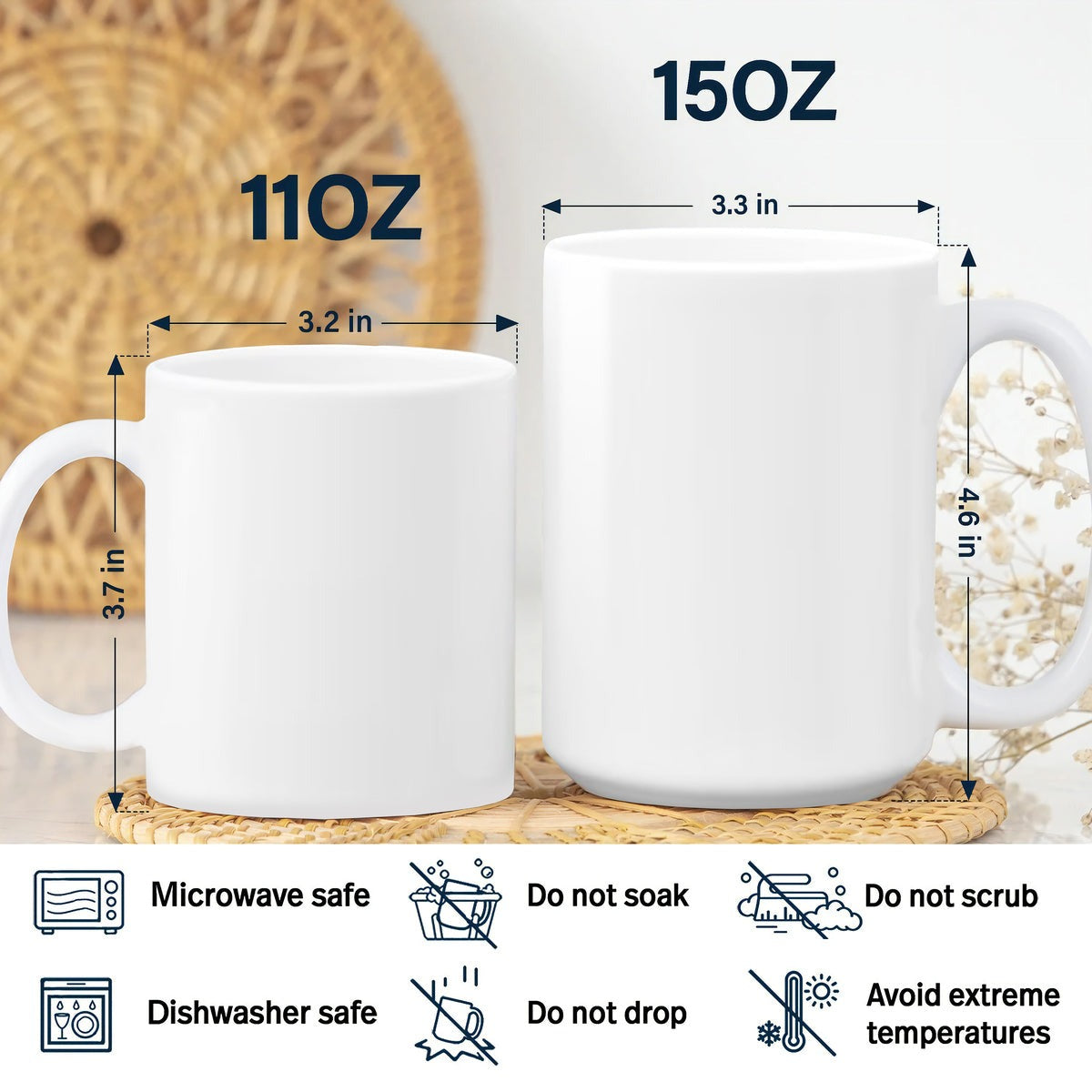 Butterfly and flower - Personalized Accent Mug