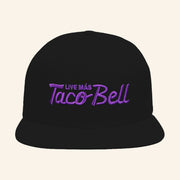 Taco Bell Merch Live Mas Taco Bell Embroidered Snapback Hat Christmas Gifts For Young Men - Lilybirchmarket