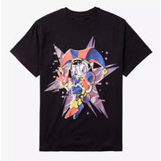 TADC Merch The Amazing Digital Circus Pomni Glitter T-Shirt The Amazing Digital Circus Merch - Lily Birch Market