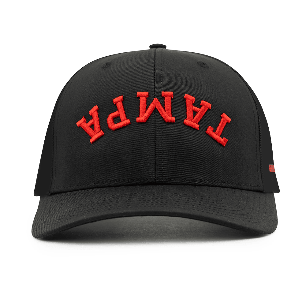 Tampa Upside Down Hat Trend Tampa Reversed Trucker Hat Tampa Merch Fathers Day Gifts For Husband - Lilybirchmarket