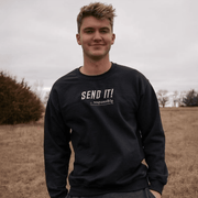 Tanner Braungardt Merch Send It Sweatshirt Father's Day Gifts For YouTuber Fans - Lilybirchmarket