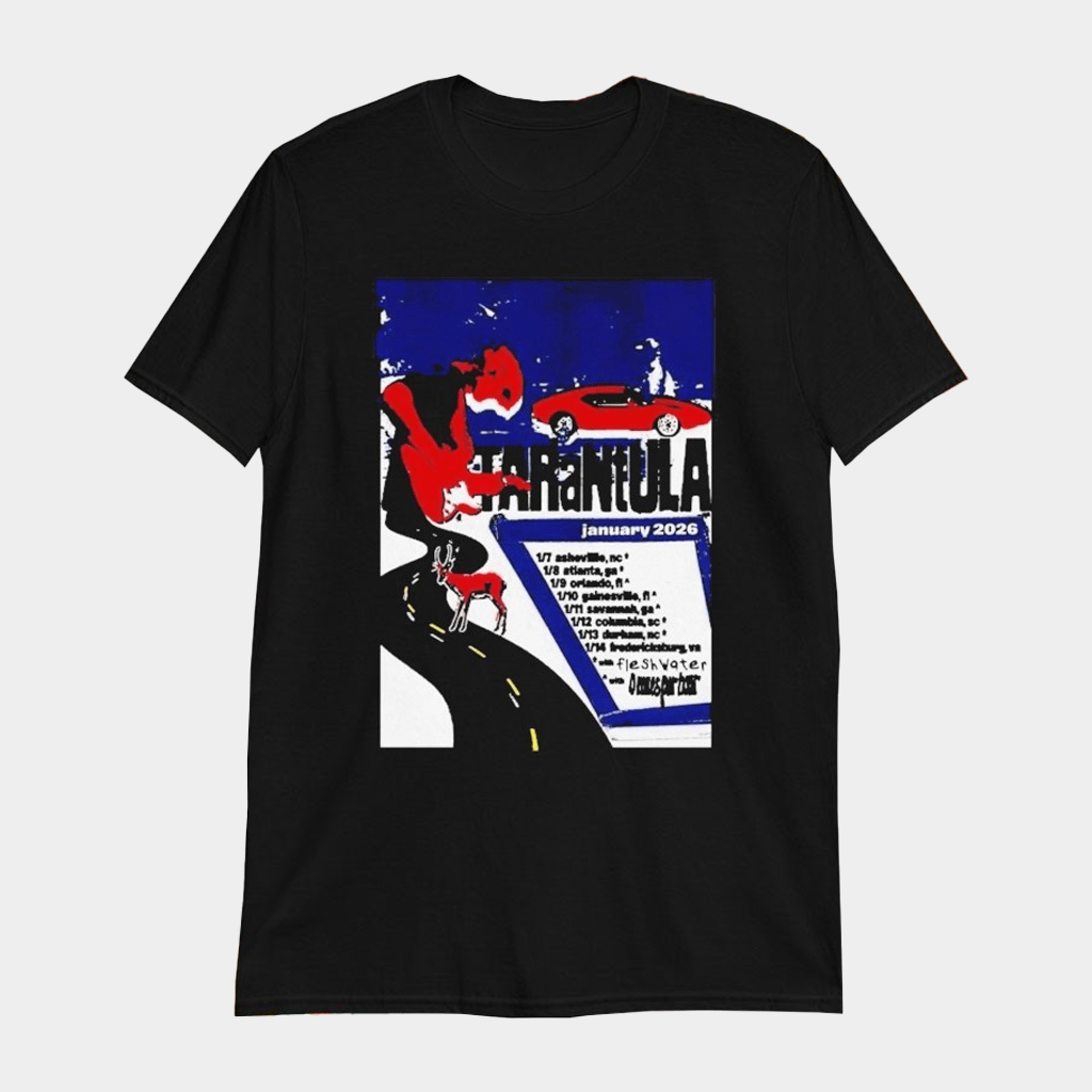 Tarantula Tour Jan 7-14 2026 Atlanta GA T-Shirt Birthday Gift Ideas For Boyfriend - Lily Birch Market