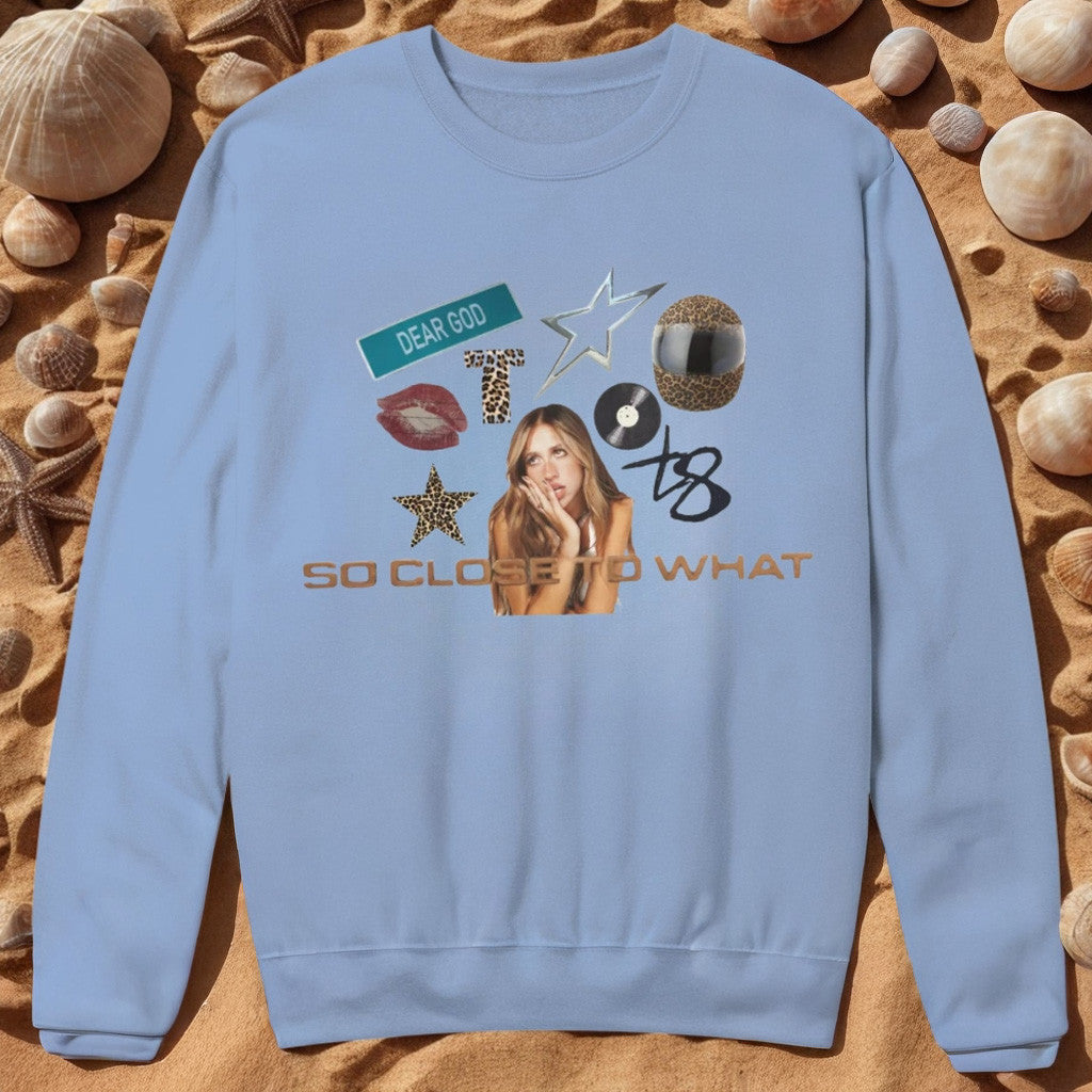 Tate McRae Merch Dear God So Close To What Sweatshirt Gifts For Music Fans - Lilybirchmarket