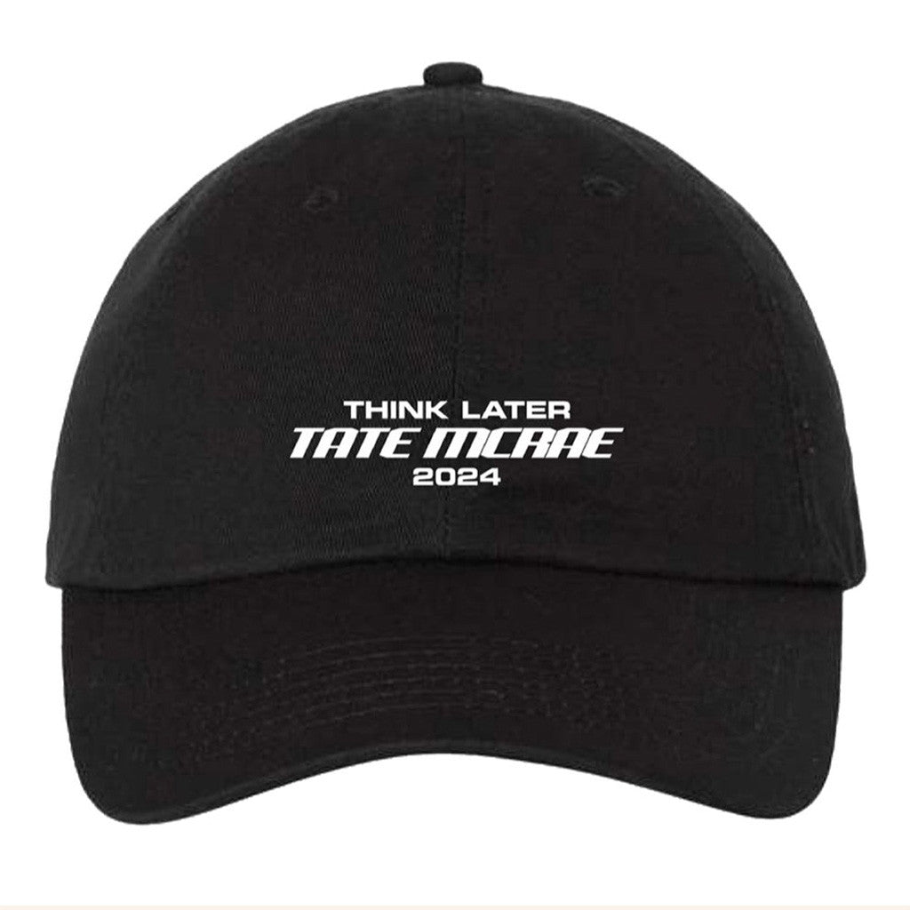 Tate Mcrae Merch Think Later 2024 Hat Gifts For Best Friends - Lilybirchmarket