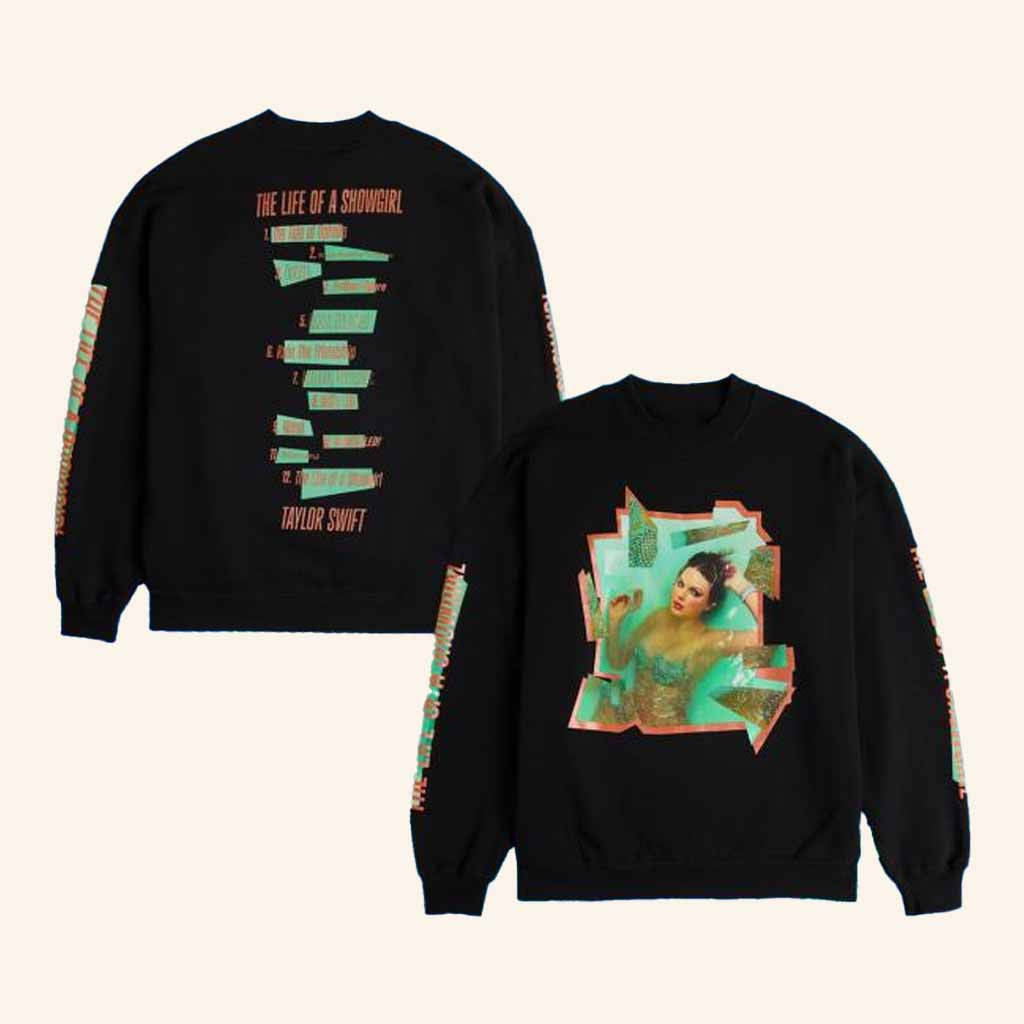 Taylor Swift Merch The Life Of A Showgirl Hoodie Best Gift For Swifties - Lilybirchmarket